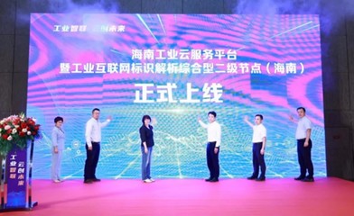 工业互联网标识解析综合型二级节点（海南）正式上线，助力新材料技术推广服务迈向新台阶